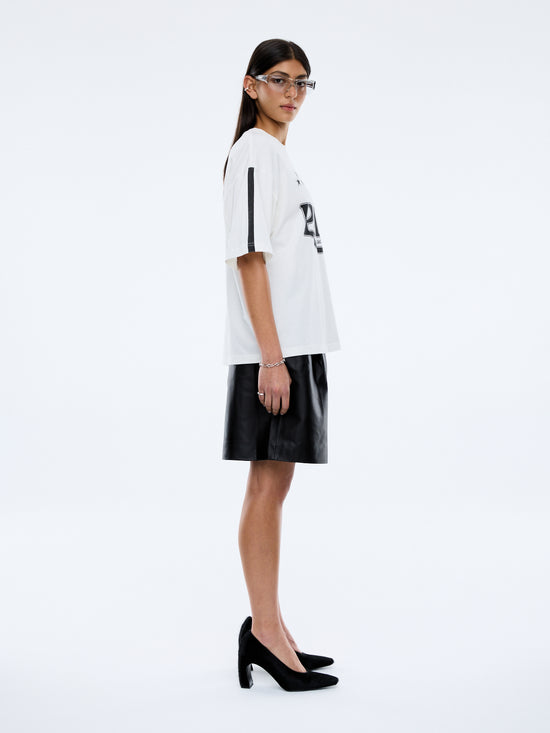 Racing Pelly Swoop Tee | Vintage White