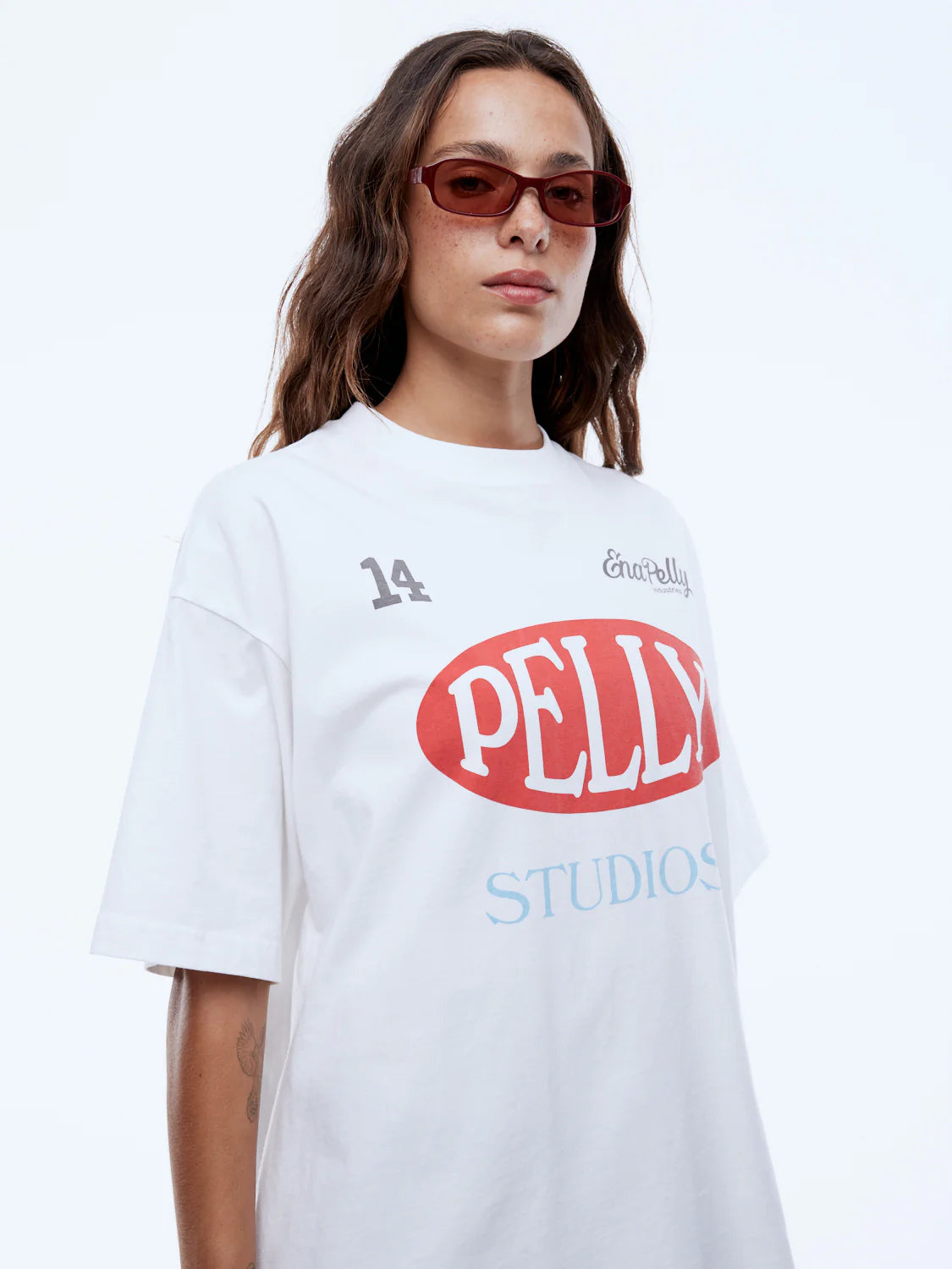 Pelly Sport Tee | Vintage White