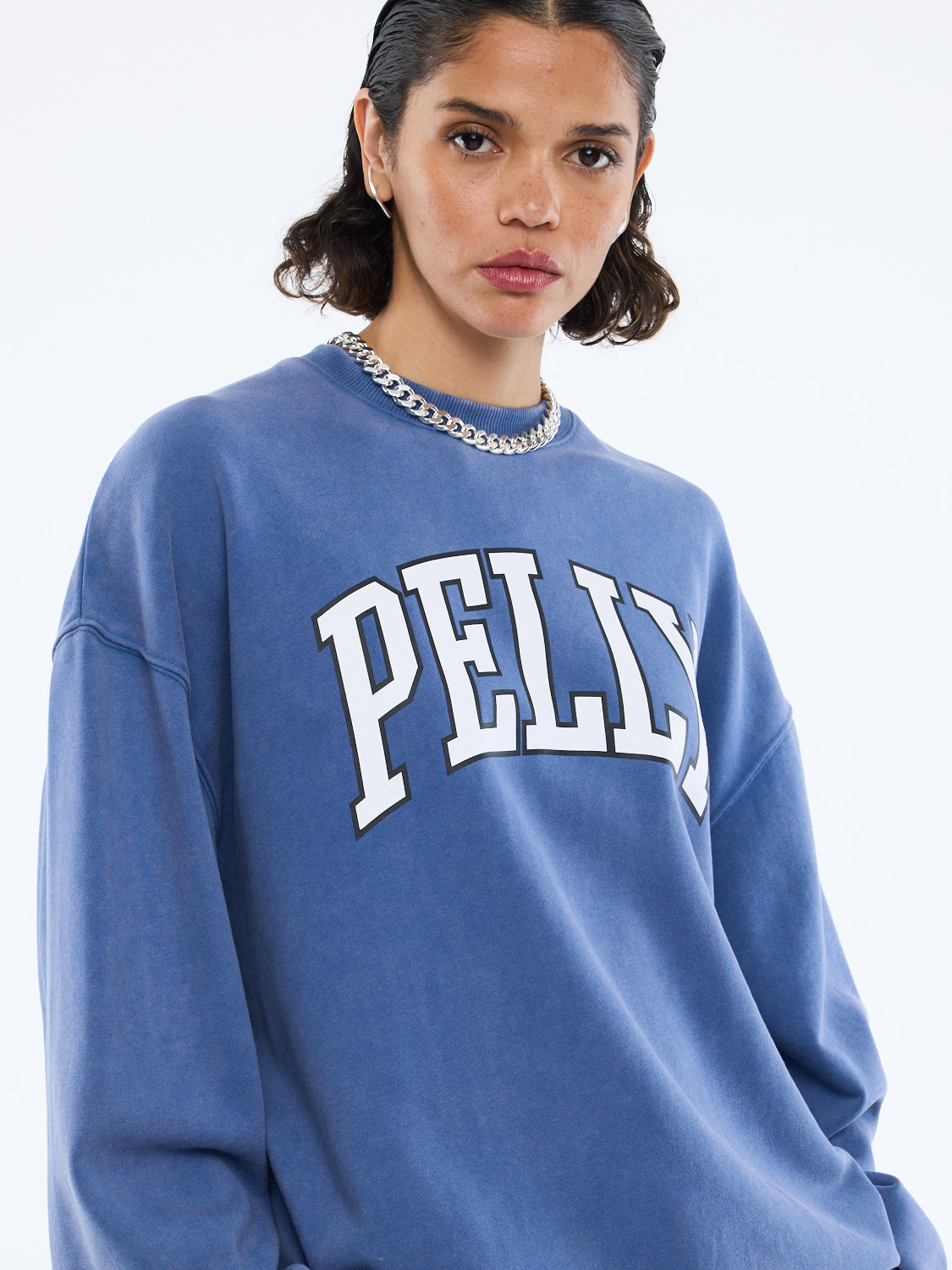 EP Varsity Sweatshirt | Indigo Wash