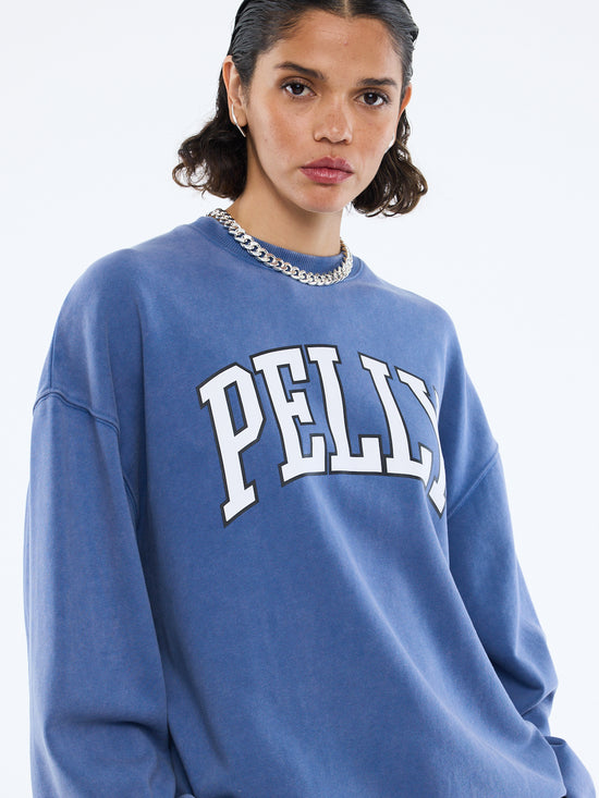 EP Varsity Sweatshirt | Indigo Wash
