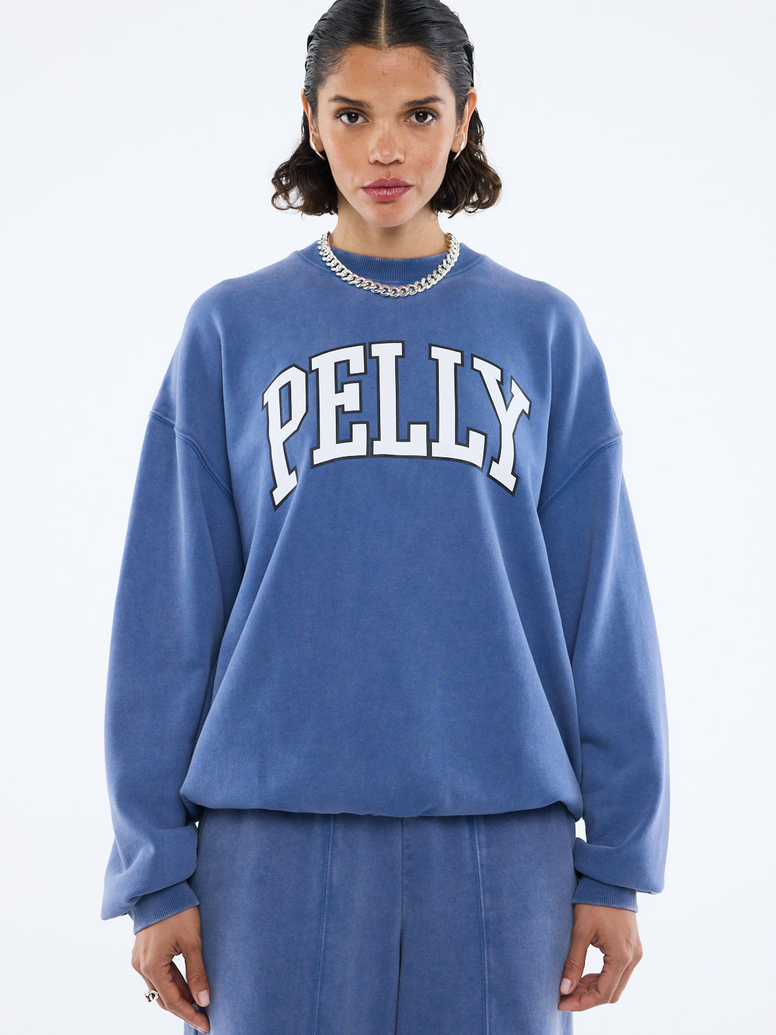 EP Varsity Sweatshirt | Indigo Wash