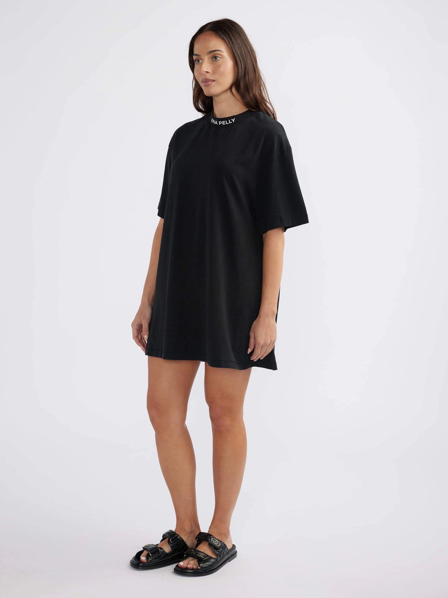 Cassie Tee Dress | Black