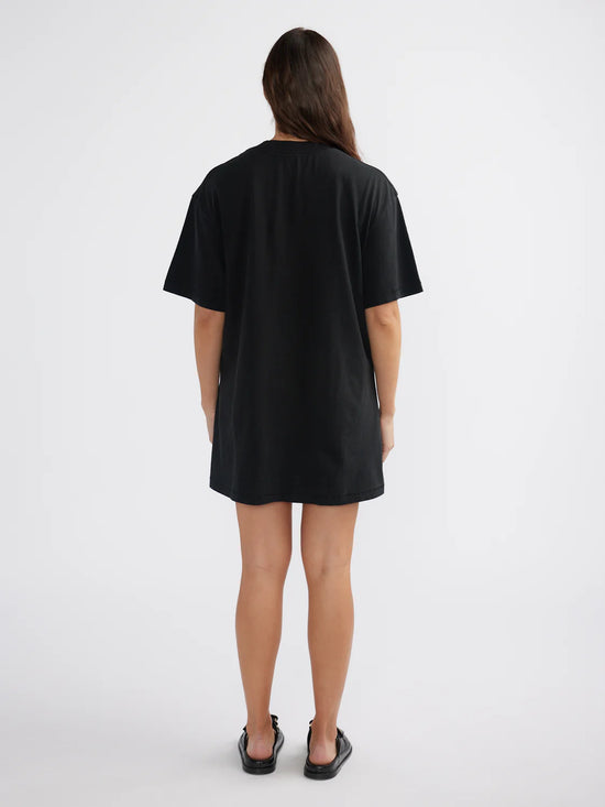 Cassie Tee Dress | Black