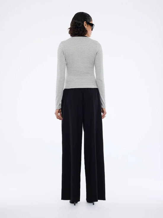 Bowie Wide Leg Pant | Black