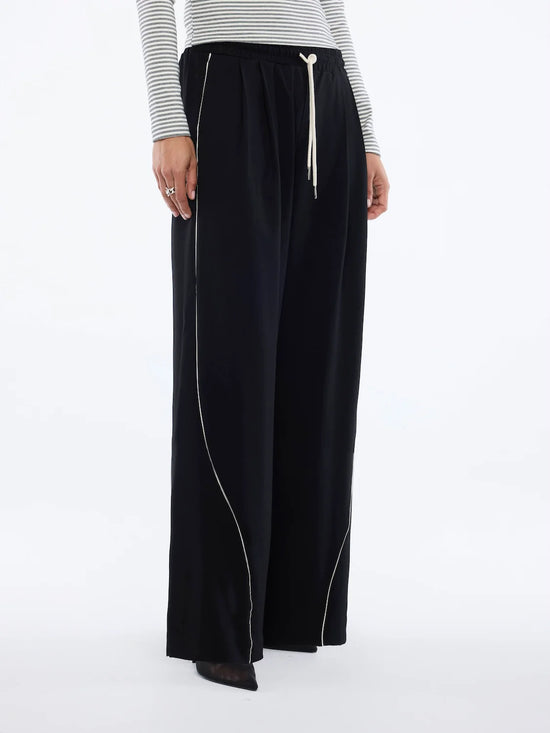 Bowie Wide Leg Pant | Black