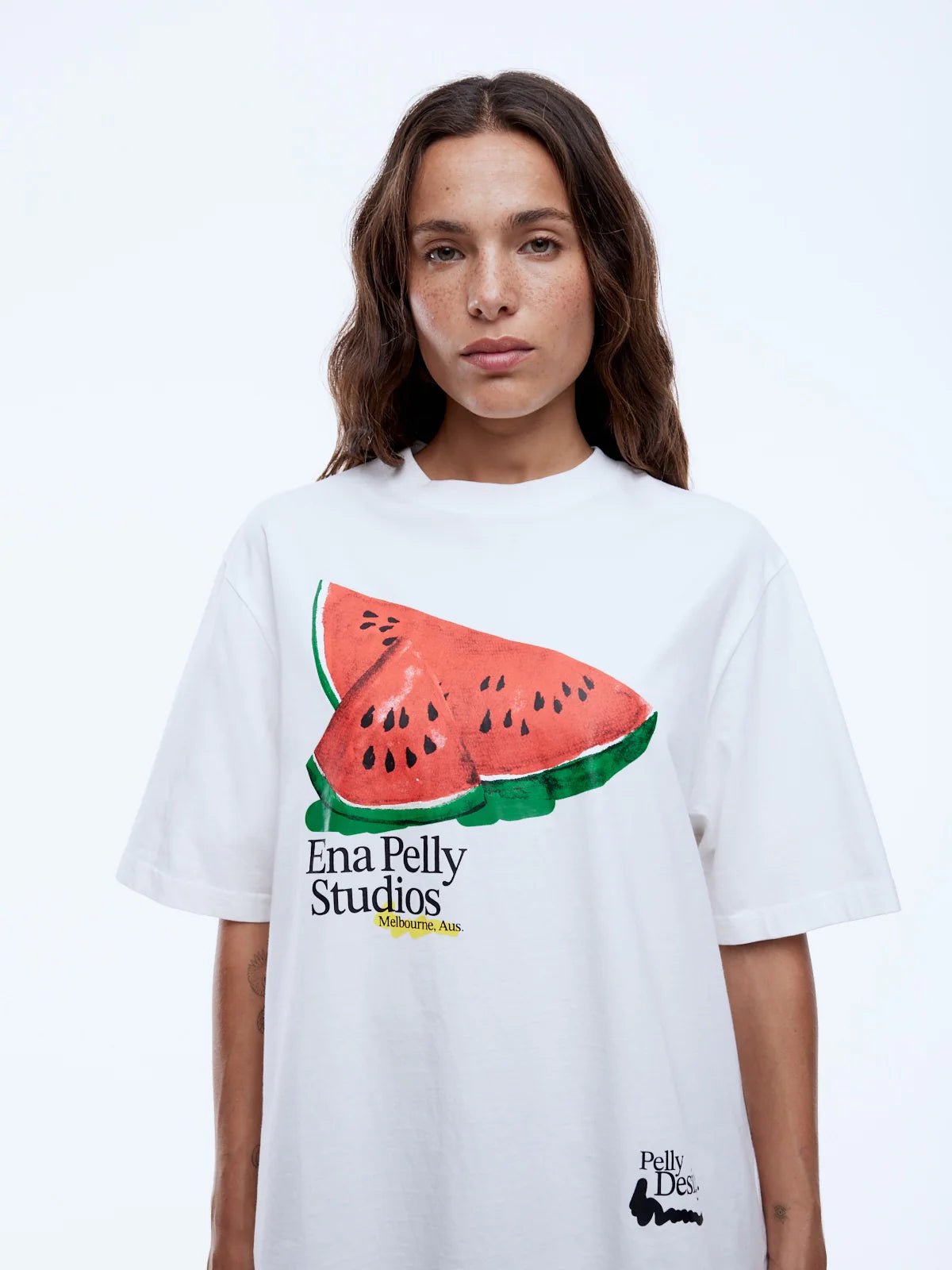 Watermelon Tee | Vintage White