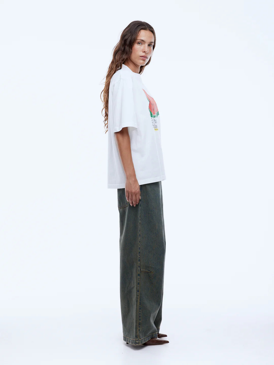 Watermelon Tee | Vintage White