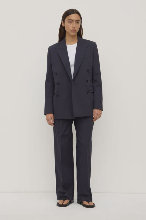 Ellen Double Breasted Blazer | True Navy