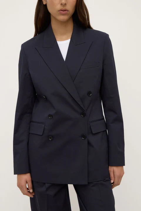 Ellen Double Breasted Blazer | True Navy