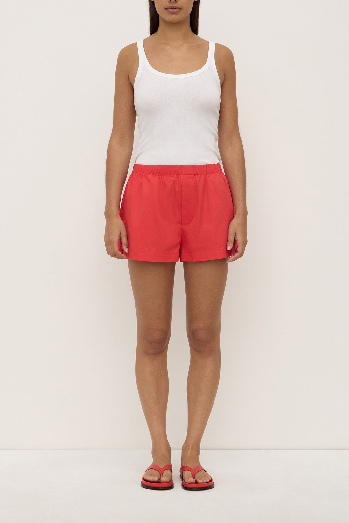 Everyday Poplin Short | Chilli