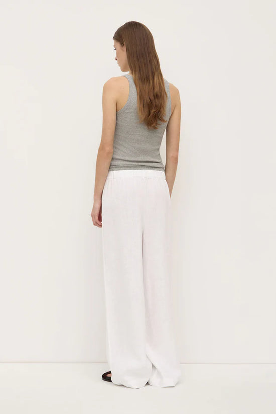 Everyday Linen Pant | White