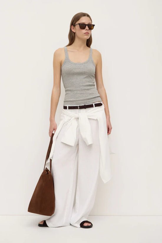 Everyday Linen Pant | White