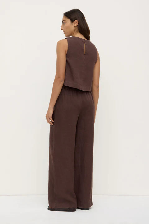 Everyday Linen Pant | Ganache