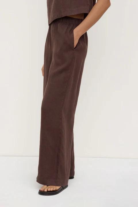 Everyday Linen Pant | Ganache