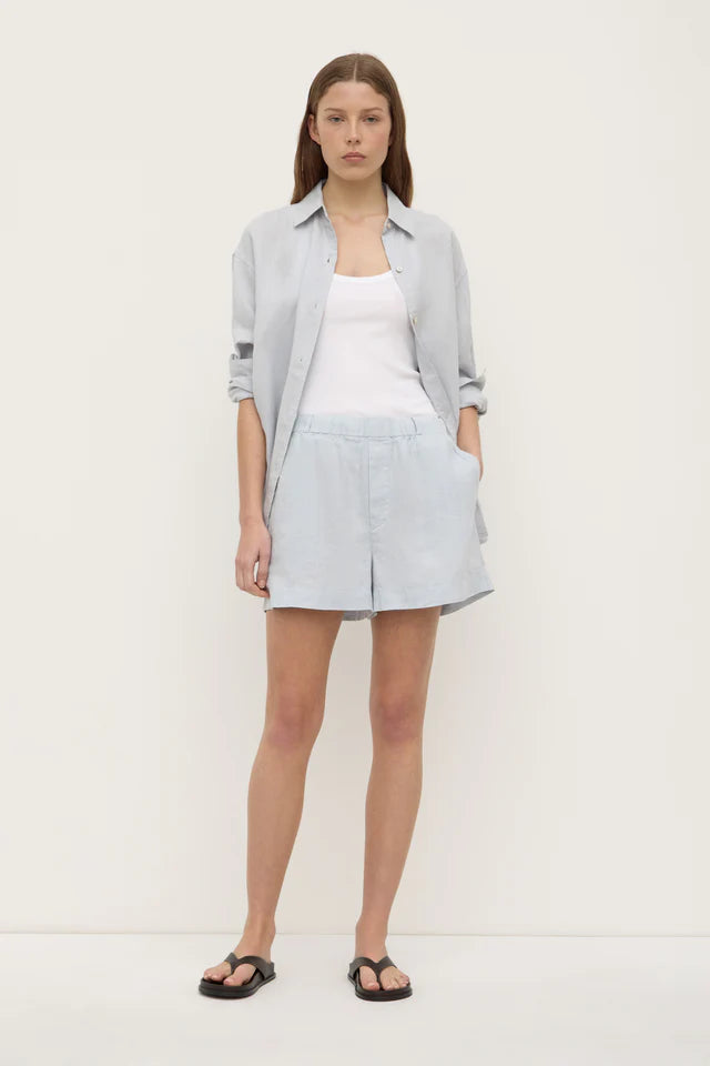 Everyday Linen Short | Cloud