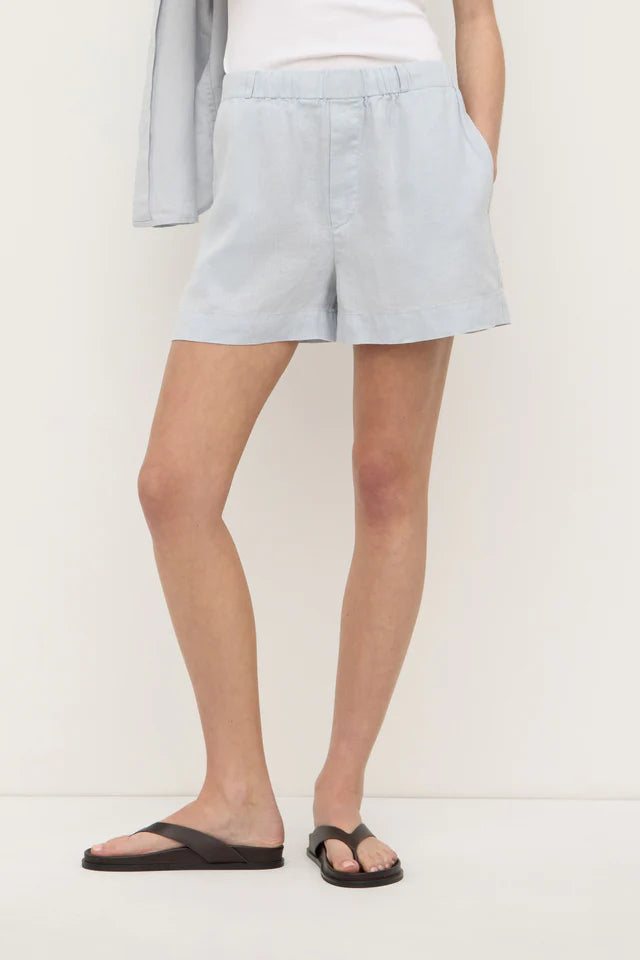 Everyday Linen Short | Cloud