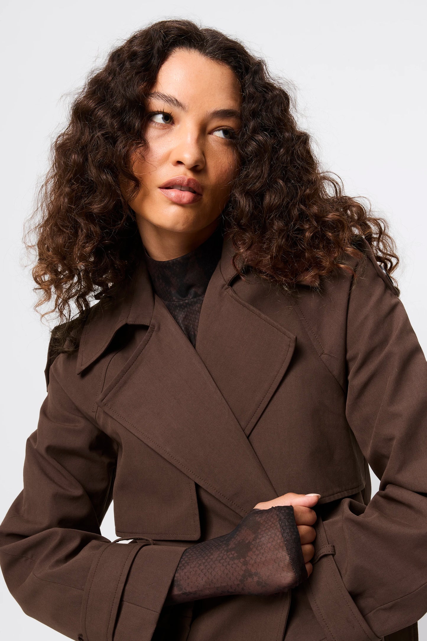Franklin Trench Coat | Chocolate