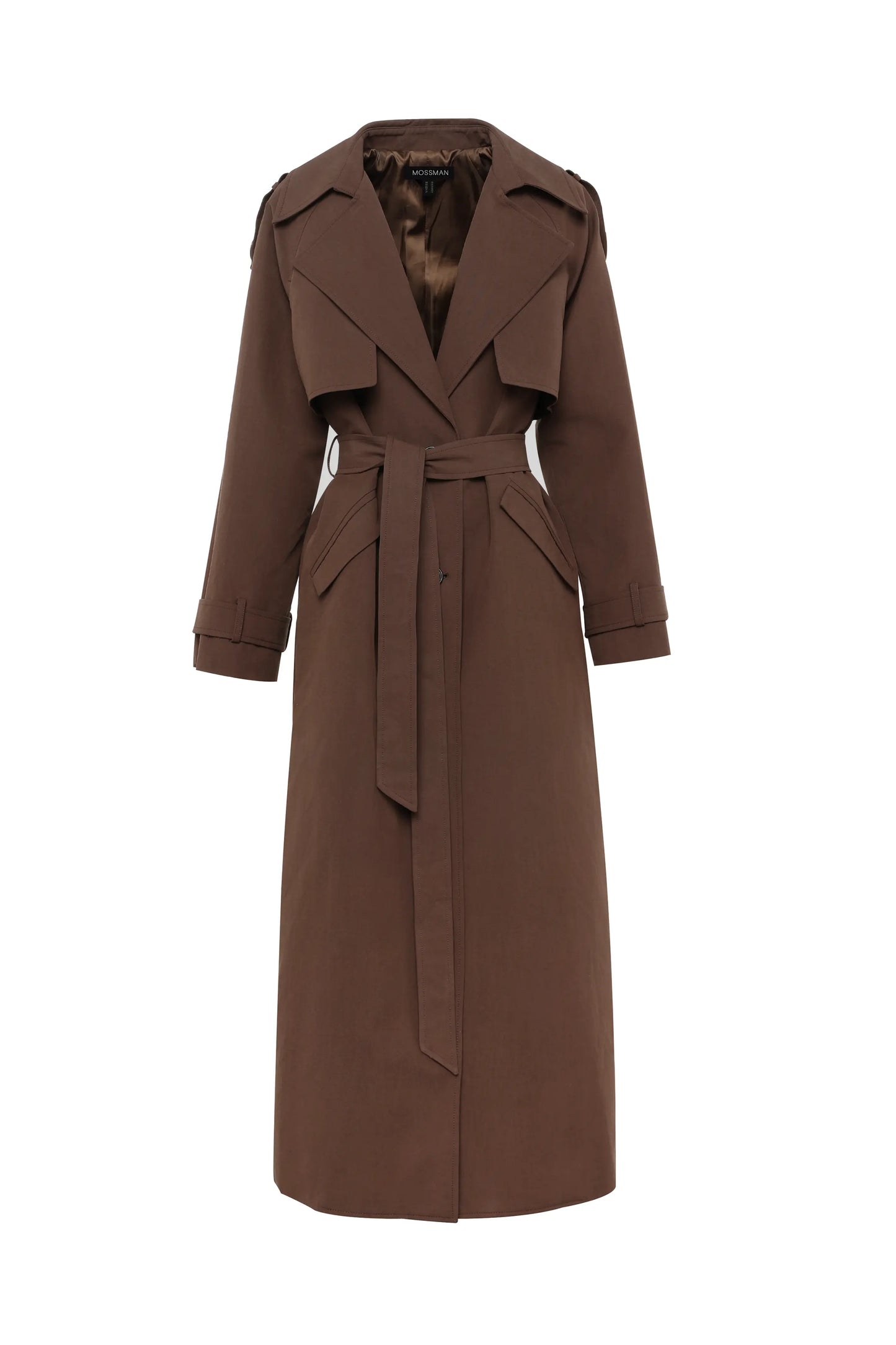 Franklin Trench Coat | Chocolate