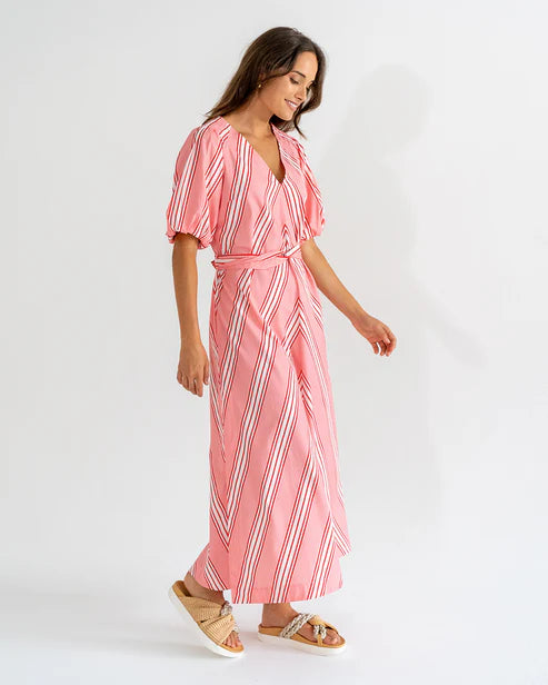 Geneva Dress | Candy Stripe