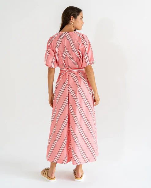 Geneva Dress | Candy Stripe