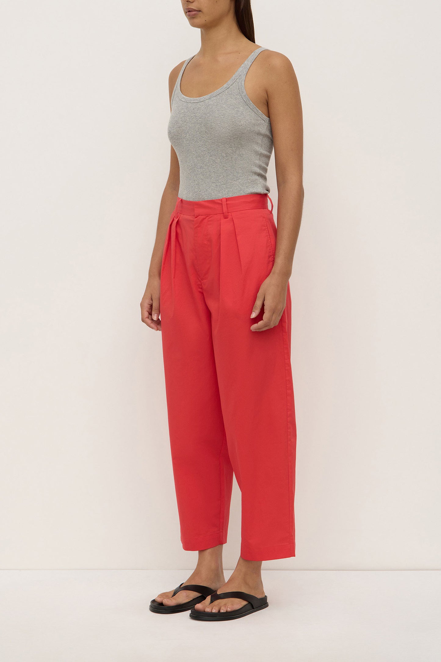 Geno Poplin Pant | Chilli