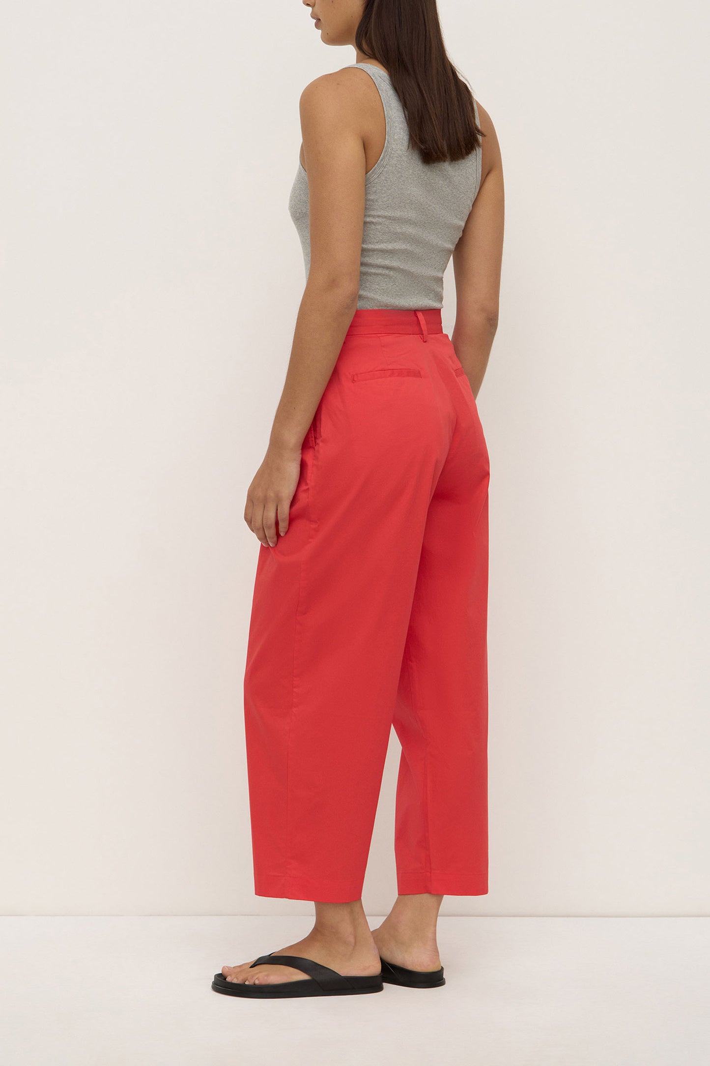 Geno Poplin Pant | Chilli
