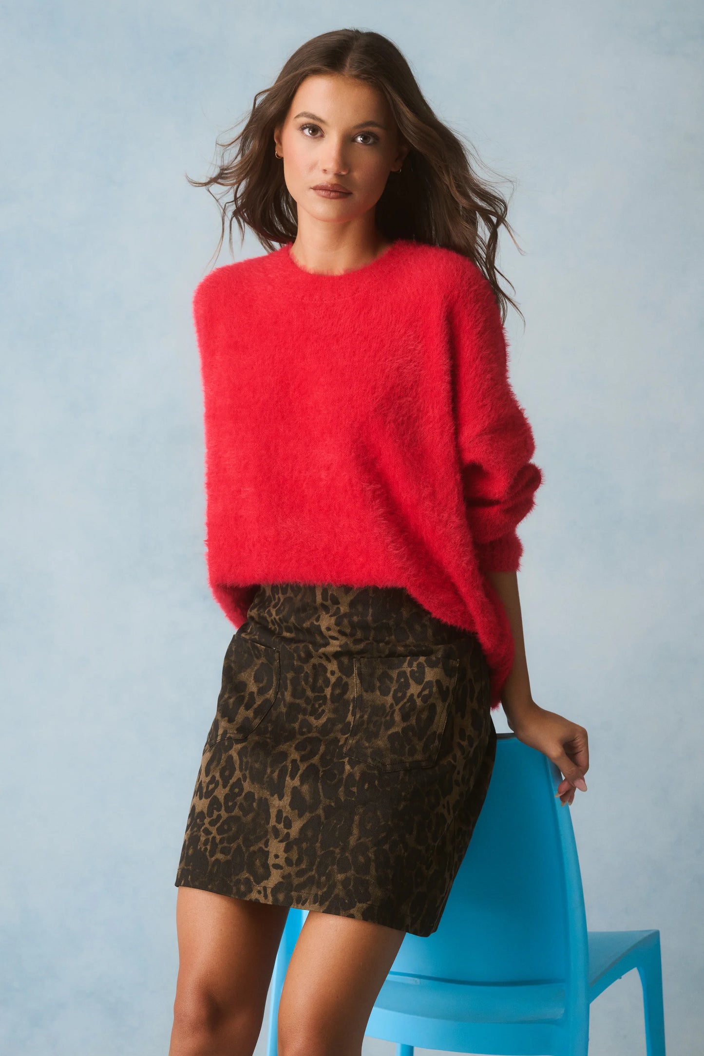 Ayla Sweater | Scarlet
