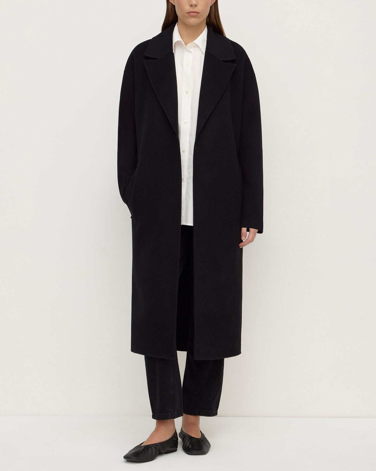Ivy Wool Coat | Black