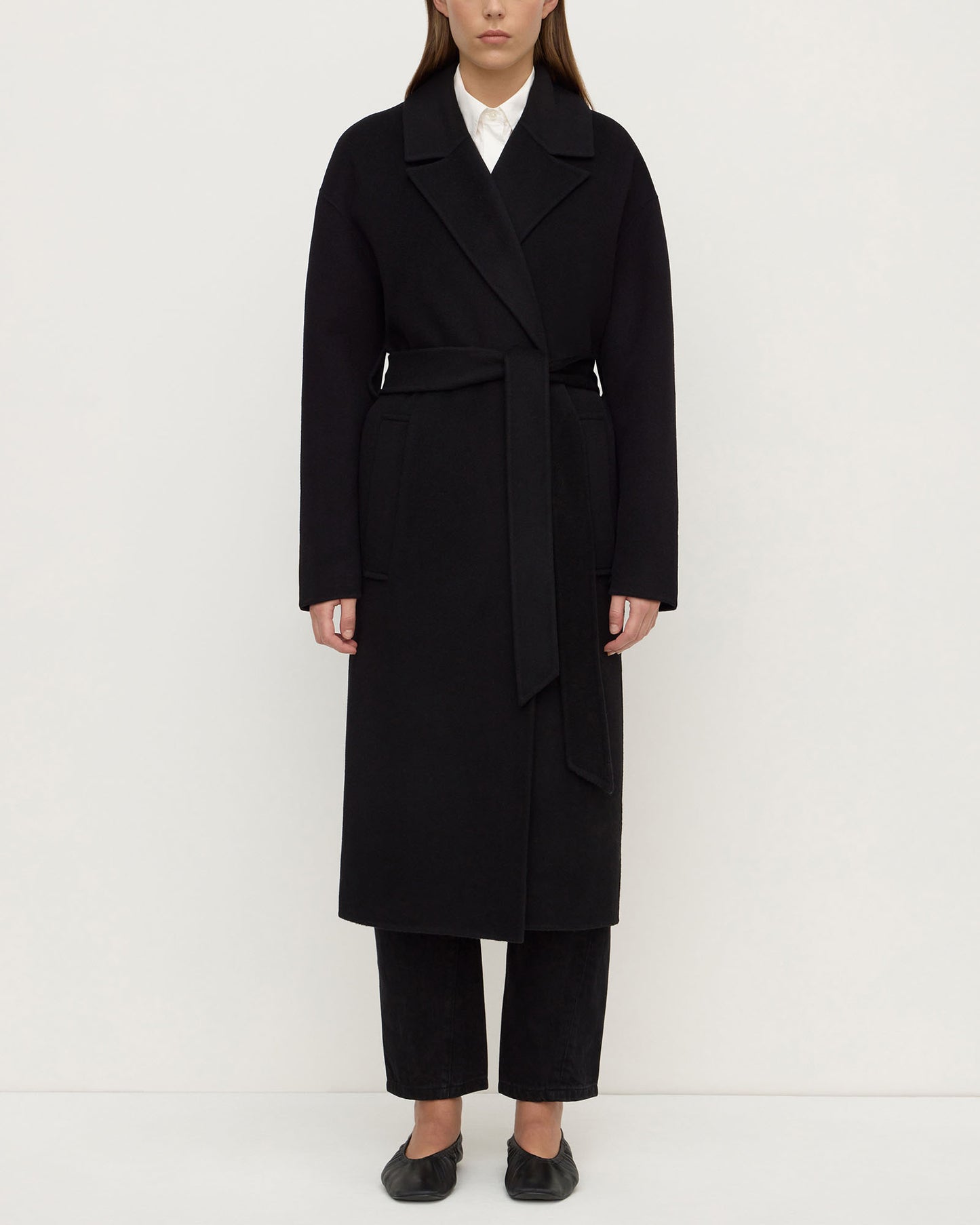 Ivy Wool Coat | Black