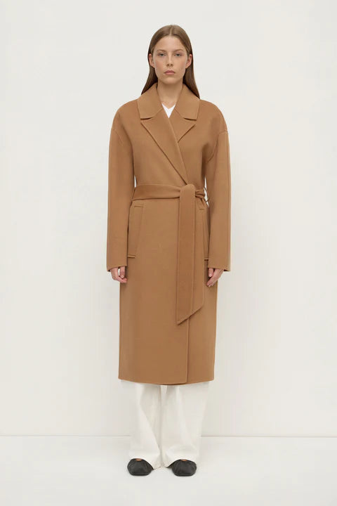 Ivy Wool Coat | Camel