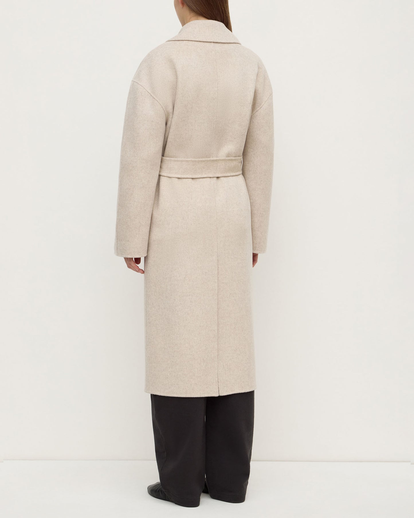 Ivy Wool Coat | Oat Marle