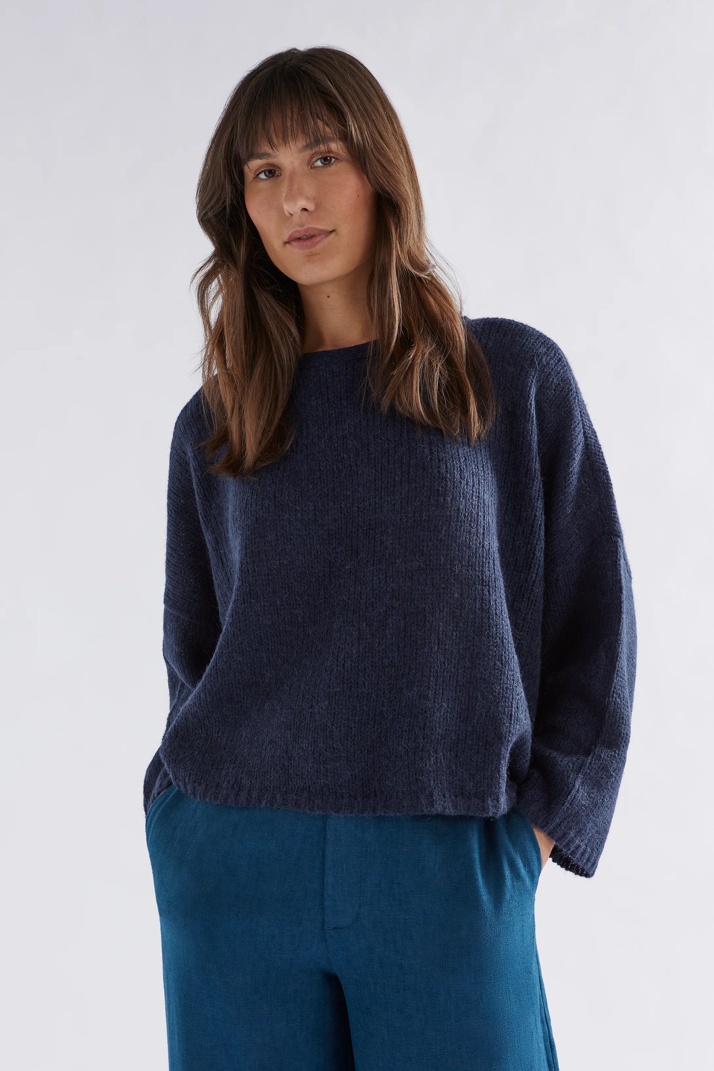 Agna Sweater | Steele Blue