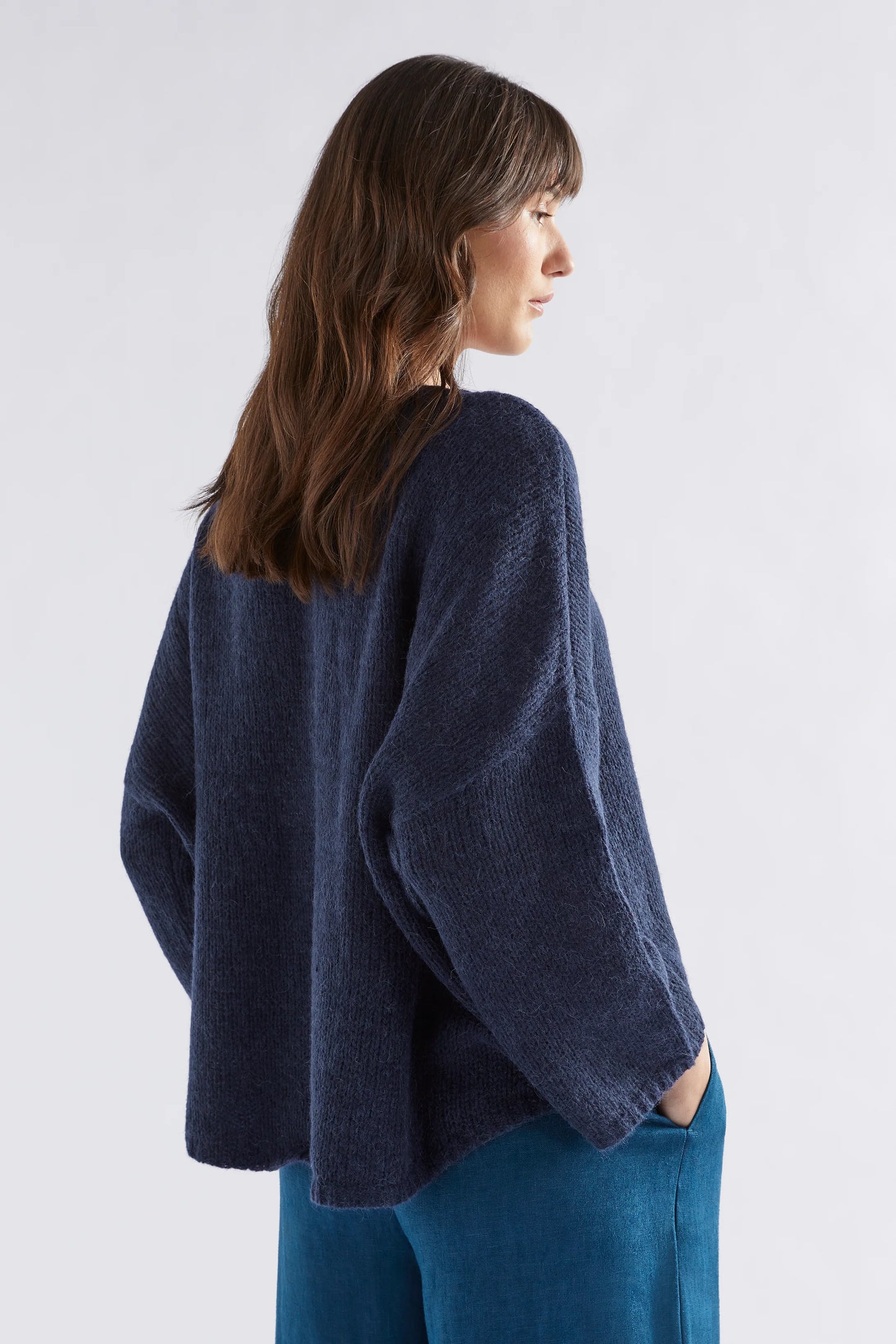 Agna Sweater | Steele Blue