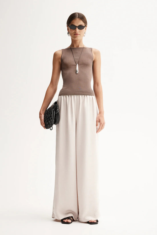 Anouk Knit Top | Chocolate