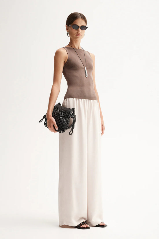 Anouk Knit Top | Chocolate