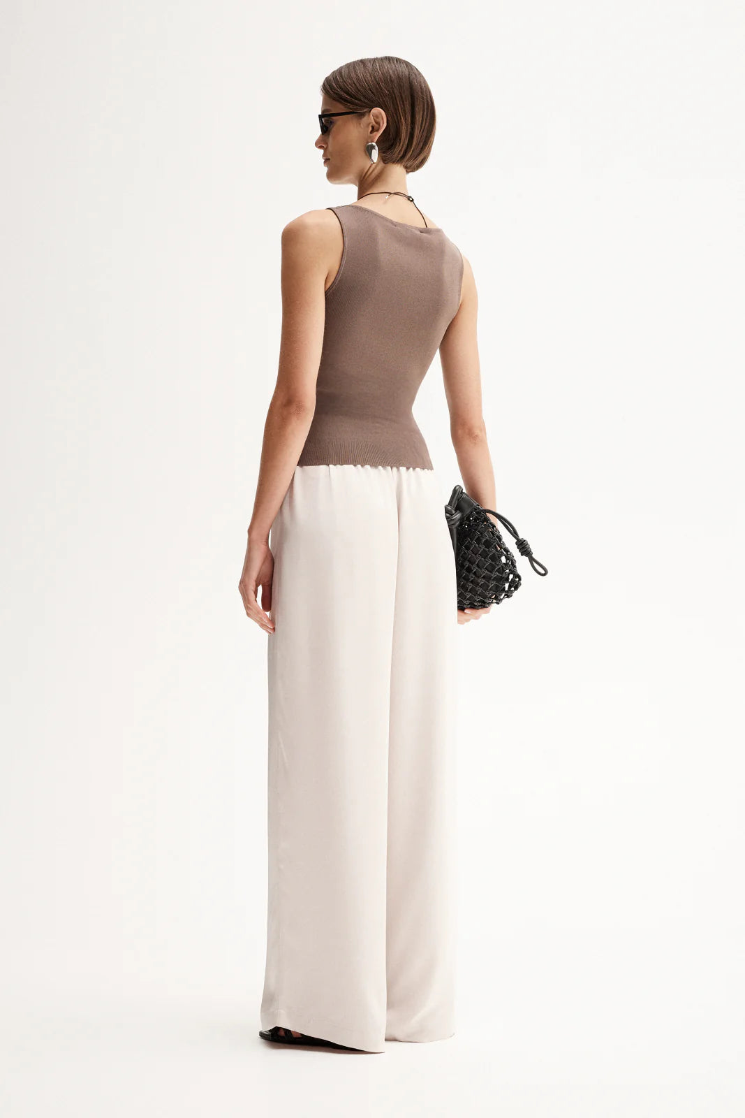Anouk Knit Top | Chocolate