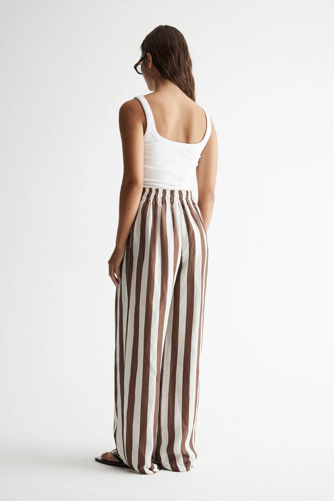 Lumi Pant | Chocolate Stripe