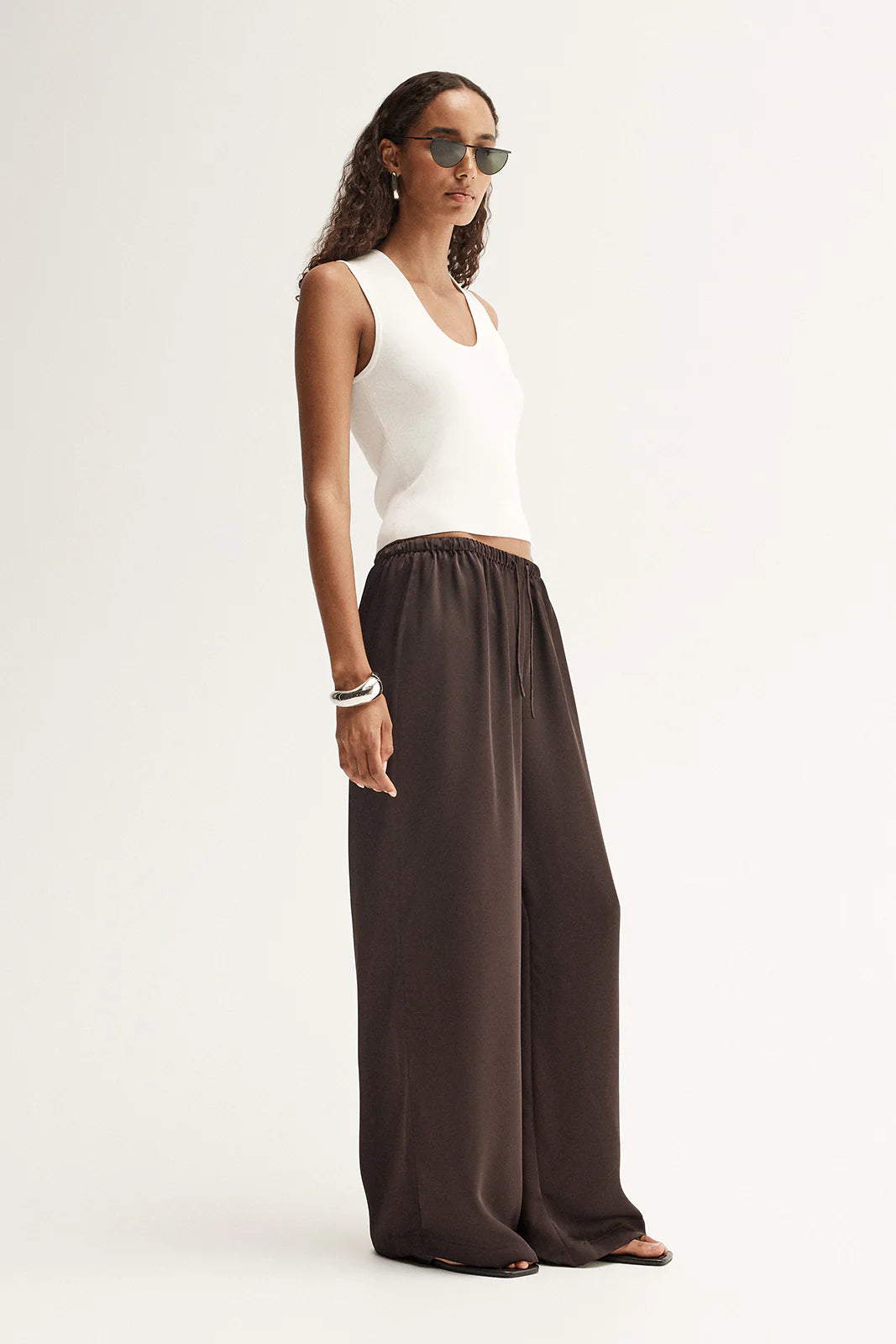 Hayes Knit Top | White