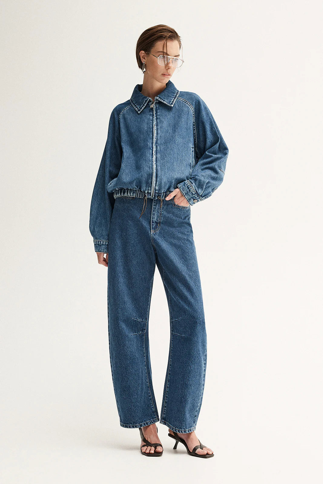 Addison Denim Jacket | Dark Indigo