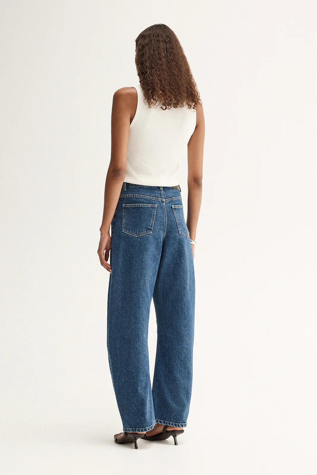 Mason Barrel Leg Jean | Dark Indigo