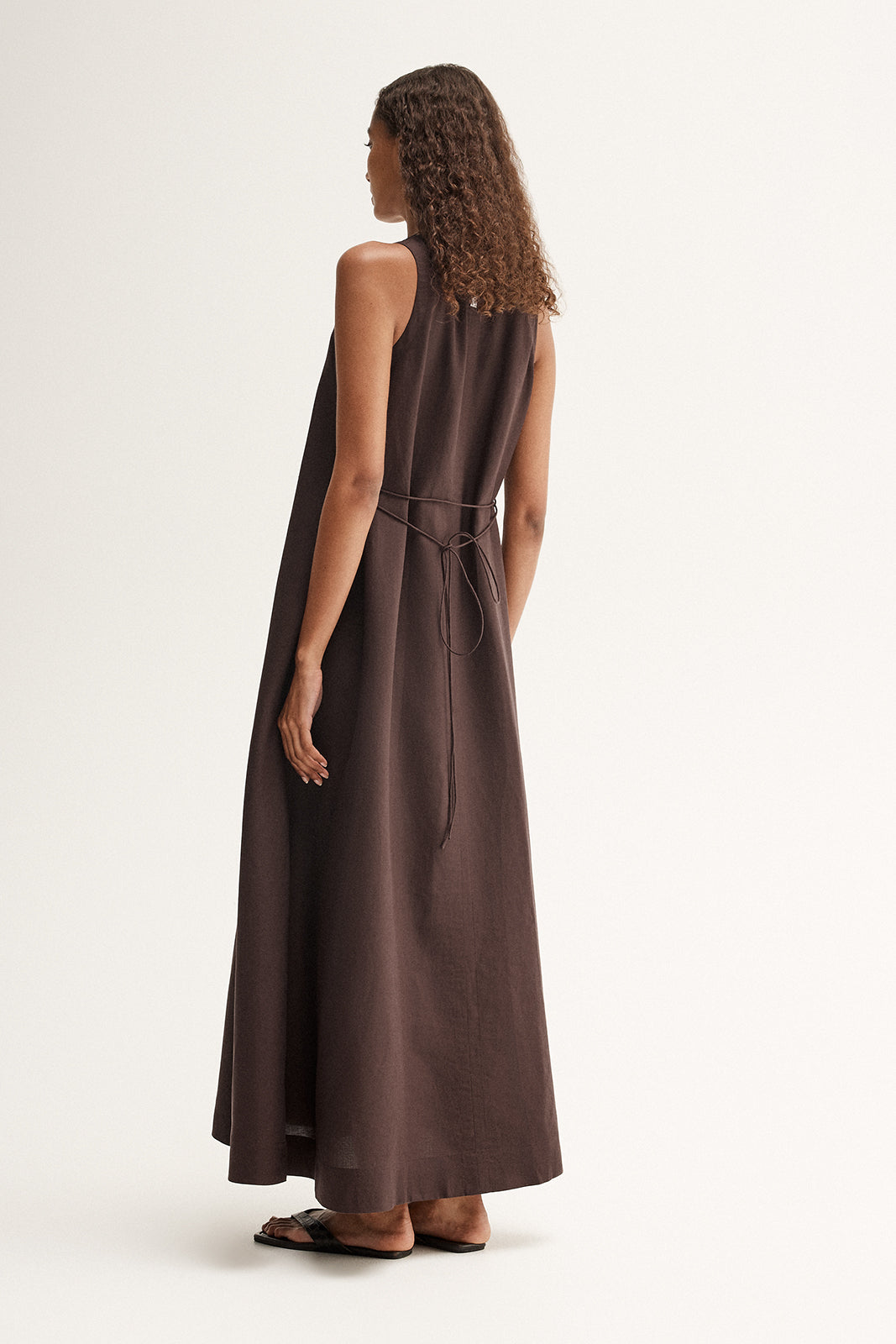 Mallory Maxi Dress | Chocolate