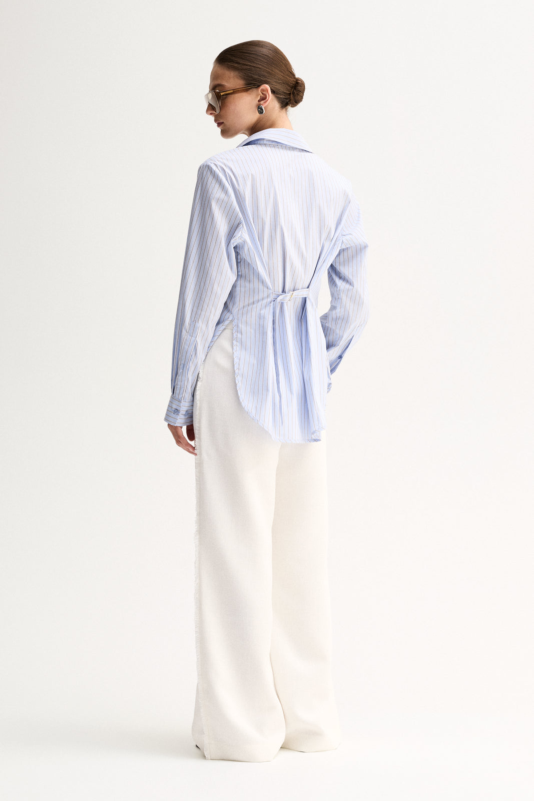 Kallie Stripe Shirt | Blue Stripe
