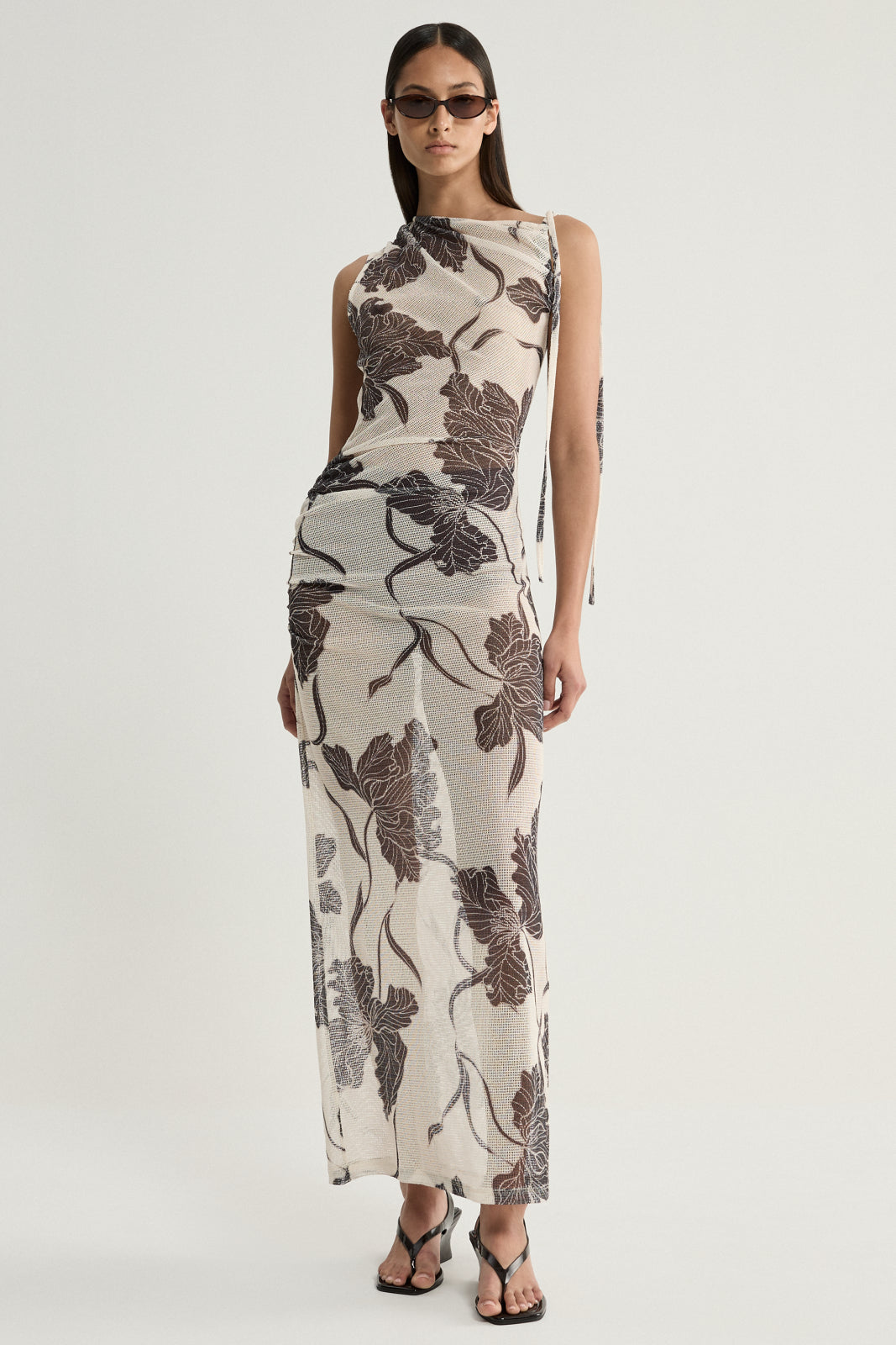 Valerie Dress | Ecru Floral