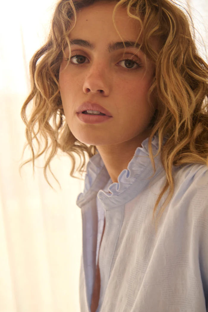 Amber Shirt | Powder Blue