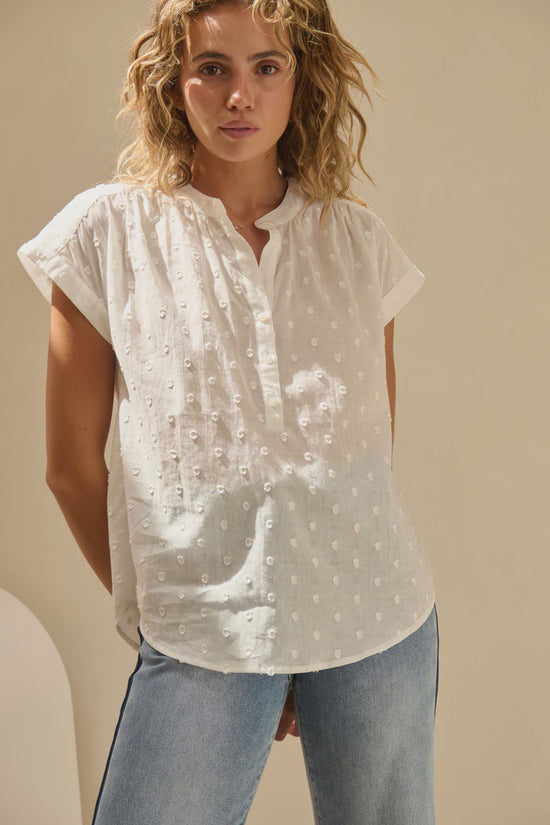 Ashley Shirt | White Dots