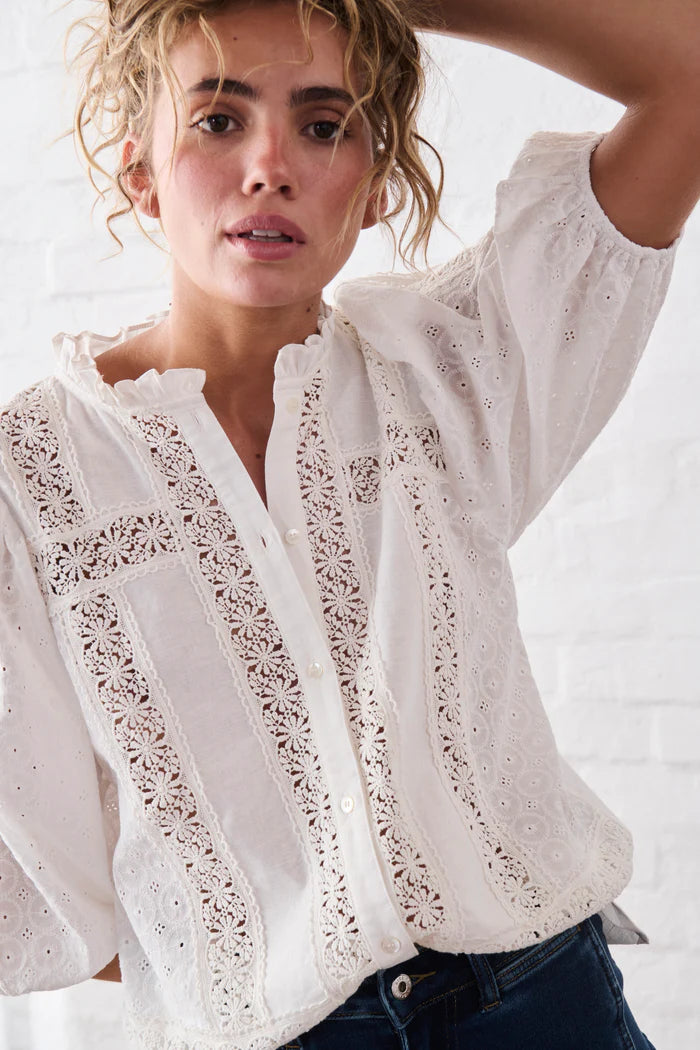 Isabella Shirt | White