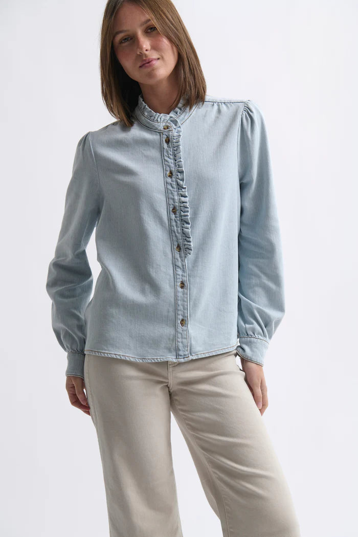 Yolanda Shirt | Berkely Blue