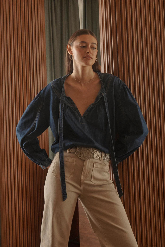 Kelly Shirt | Palisade Blue