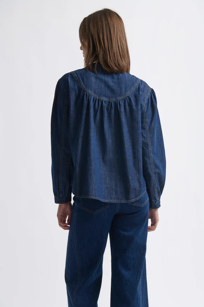 Kelly Shirt | Palisade Blue