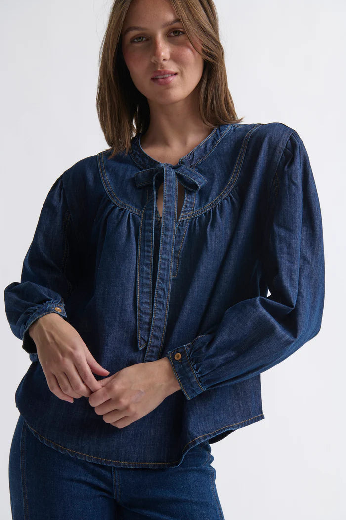 Kelly Shirt | Palisade Blue
